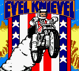 Evel Knievel (USA) Title Screen